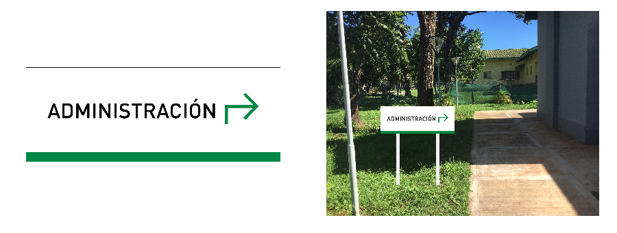 Colegio de médicos señaletica